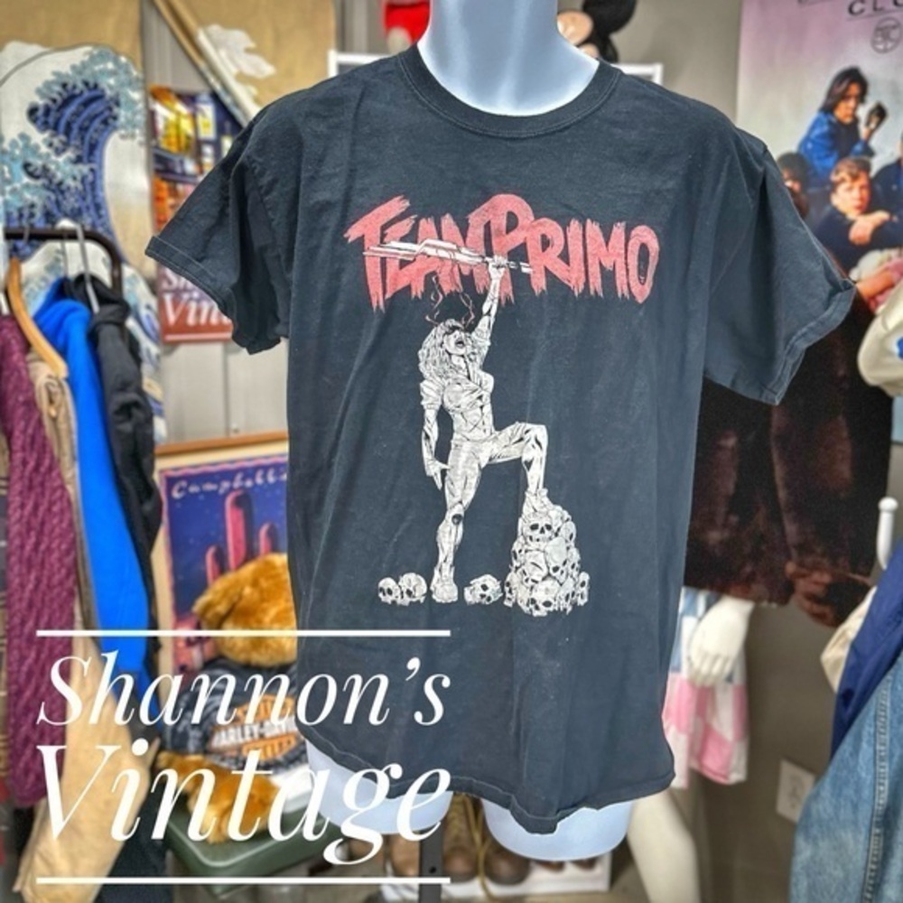 Team Primo the Alien sz large tee A19